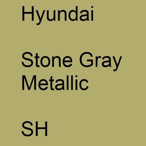 Hyundai, Stone Gray Metallic, SH.